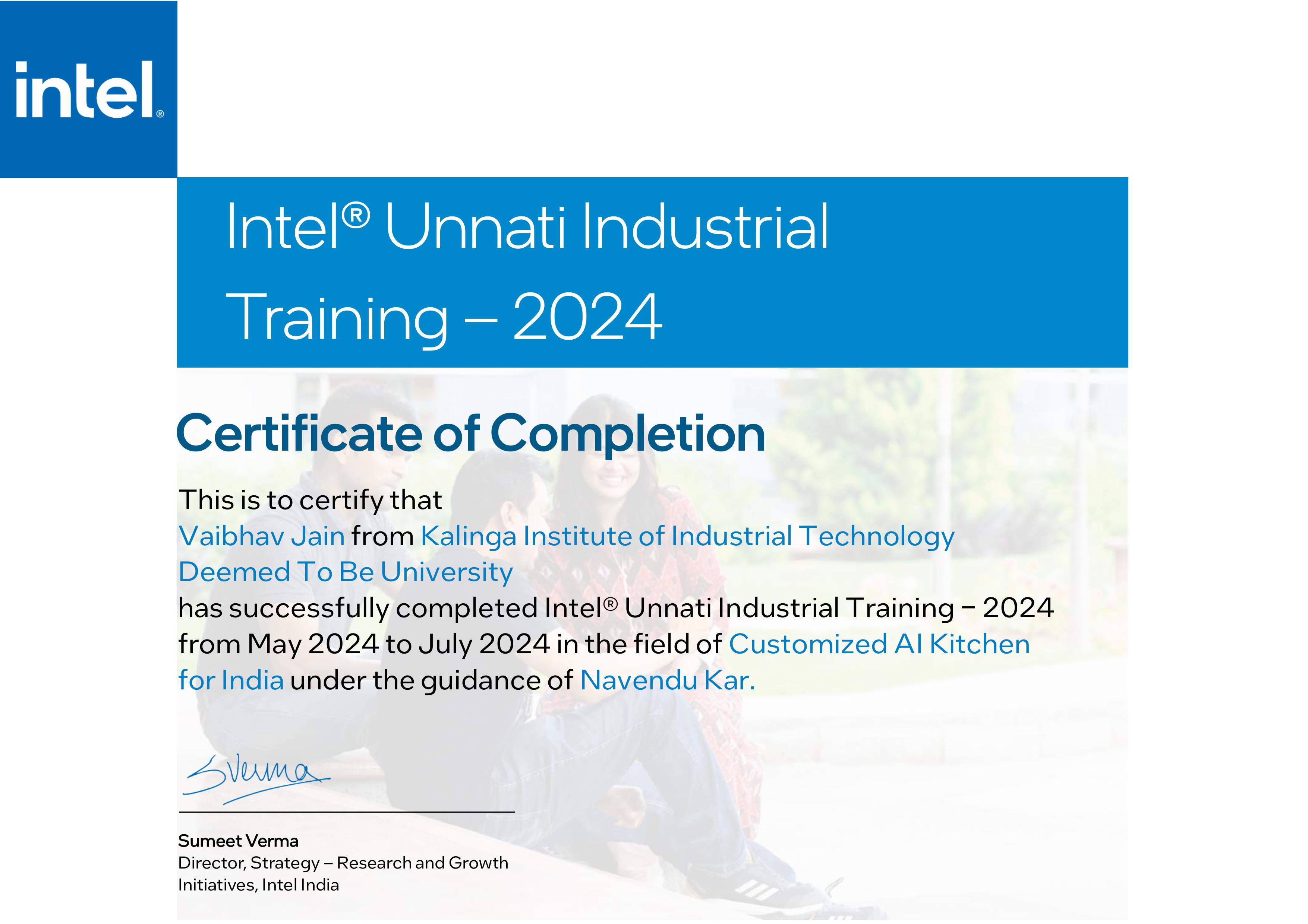 Intel Unnati